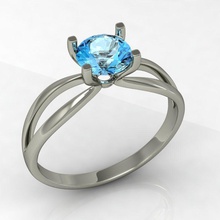 engagement ring jewelry female diamond printable detail stl obj 3dm rings cad wedding gems brillant exclusive fashion gold rhiho cnc 3d print model - Mito3D