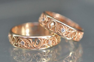 anillo de compromiso la joyería oro plata imprimible el platino gem brillante diamante moda y belleza arete pulsera boda prendas vestir ruby diamant los anillos 3d print model - Mito3D