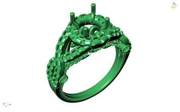 fidanzamento squillare 18 3dfiles 3dmodel cadfile cadmodel gioielleria anello d'oro d'argento fede fidanzamento fashionring fatto misura anelli 3d print model - Mito3D