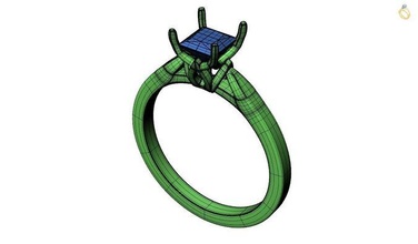 Engagement Ring 202 3dmodel 3dfiles Cadfiles Cadmodel Verlobungsring Hochzeitsring Goldring Silberring Modering Mode Diamant Schmuck Ringe 3d print model - Mito3D