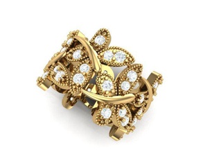 anello di fidanzamento -27 gioielli 3dmodel 3dfiles cadfiles cadmodel engagementring weddingring goldring silverring fashionring anelli 3d print model - Mito3D