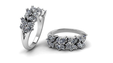 engagement ring 1916 jewelry platinum gem luxury shining pendant silver brilliant diamond fashion gold finger brillant rings 3d print model - Mito3D