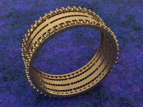 bague de fiançailles 23 l'anneau bijoux or anneau mode imprimable d'argent beauté en bracelete la conception illustration l'intérieur chimie scientifique science les engins technologie abstraite véhicule anneaux 3d print model - Mito3D