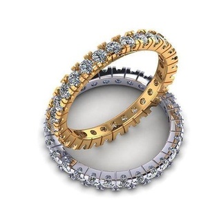 engagement ring 349 bvlgari earrings kolco sergi dlya pechati 3dmodel printable sterling fashion silver engagem platinum jewellery jewel jewelry rings wedding 3d print model - Mito3D