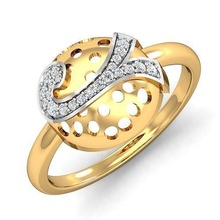 compromiso anillo 3dm stl fbx obj detalles joyería joya imprimible diamante plata Boda platino oro libra esterlina anillos precioso brillante lujo desunido 3d print model - Mito3D