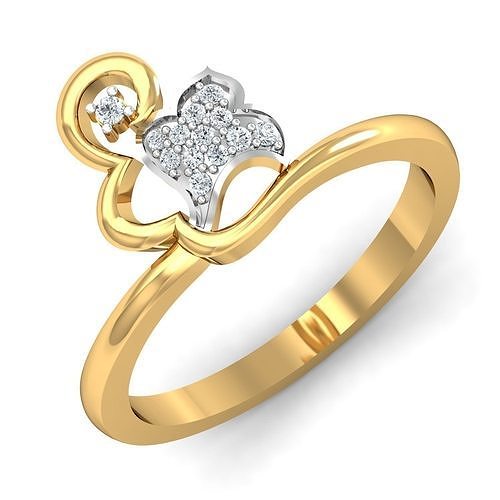 compromiso anillo 3dm stl fbx obj detalles joyería joya diamante moda imprimible plata oro enganchar blanco boda bodas matrimonio brillante anillos 3D print model - Mito3D