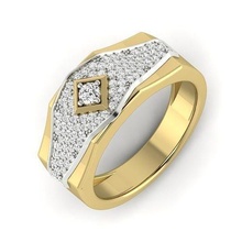 compromiso anillo 3dm stl 3d impresión modelo hombres Moda imprimible joyería joya oro enganchar platino diamante Boda brillante Diamante junquillo mujer anillos 3d print model - Mito3D