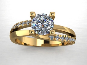 5 nişan yüzüğü takı yüzük jewelrydesign engagementring jewelryeing matrix filering 3dmodel Gümüş altın bigstone fahionring moda parlak elmas bigdiamond topengagementring topring topseller 3d print model - Mito3D