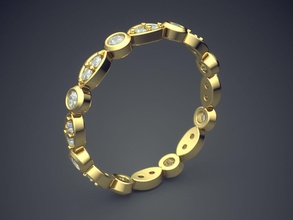anello di fidanzamento cad-5935 gioielli brillante cad il design dettaglio diamante gemma oro gioiello disco platino stampabile anelli argento matrimonio 3d print model - Mito3D