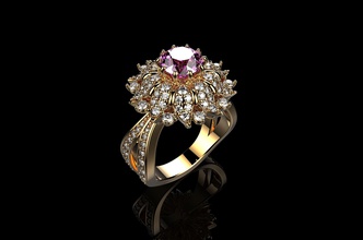 Verlobungsring betrügen Schmuck gold diamond Hochzeit ring briliant soliters engagement cad Nashorn Diamant-ring gold-ring Silber gem sterling weiß Ringe 3d print model - Mito3D