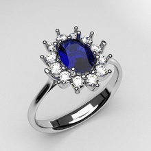 noivado anel diamantes lindo moda ouro solitário argolas parafuso diamante 3dmodel imprimível brilhante brilhando Casamento banda 3dprint sla joalheria prata 3d print model - Mito3D