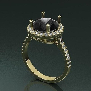 engagement ring model 2659 earrings kolco sergi dlya pechati 3dmodel printable sterling fashion silver engagem platinum jewellery jewel jewelry rings missfox 3d print model - Mito3D