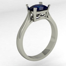 Engagement Ring Oval Juwel Schmuck Diamant druckbar Ringe cad Hochzeit Edelsteine brillant exklusiv Mode Gold rhiho cnc 3d print model - Mito3D