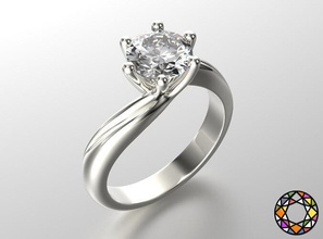 Verlobungsring set-Größe 0073 Schmuck ring bedruckbar ist Platin Diamant-ring gem Silber Mode-ring genial gold Saphir brillant Bekleidung diamant droplight Mode-Schönheit Hochzeit engagement bangle Ringe 3d print model - Mito3D