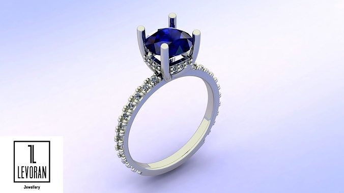 engagement ring stl file design jewelry 3d printing print model printer custom printable printed modeling rings 3D print model - Mito3D