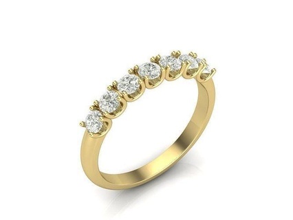 nişan yüzükler takı platin yazdırılabilir gümüş altın mücevher düğün elmas yüzük parlak sterlin moda 3d print model - Mito3D