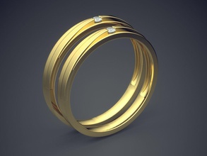 bagues de fiançailles diamant cao-3892 bijoux brillant cad la conception détail le l'engagement gem or joyau platine imprimable l'anneau les anneaux d'argent mariage 3d print model - Mito3D