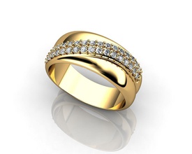 engagement rings diamond wedding jewelry gold ring jewellery gem platinum fashion sterling brilliant 3d print model - Mito3D