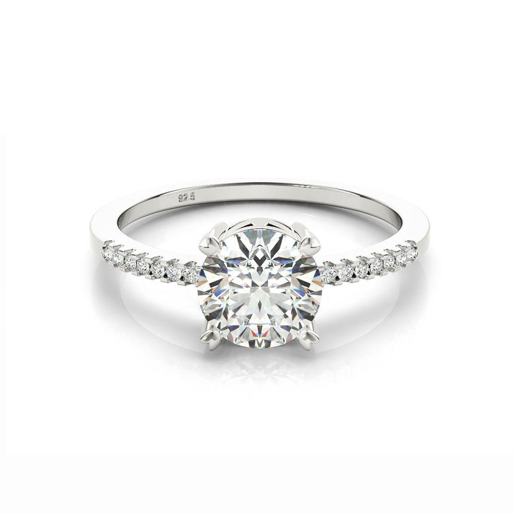 engagement rings jewelcad custom jewelry 3dm ring fashion printable wedding stl file 3D print model - Mito3D
