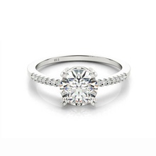 anillos de compromiso jewelcad joyería personalizada 3dm anillo los moda imprimible la boda archivo stl 3d print model - Mito3D