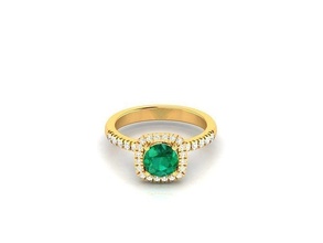 compromiso Boda anillo 3dm joyería regalo hermoso manos imprimible diamante abrazo mujer brillante joya anillos 3ds stl oro alto poligonal plata 3d print model - Mito3D