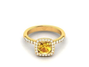 Fidanzamento nozze squillare 3dm render donne gioielleria diamanti esegue rendering animazioni diamante pietra preziosa oro anelli bigiotteria anillos carattere donna 3d 3d print model - Mito3D