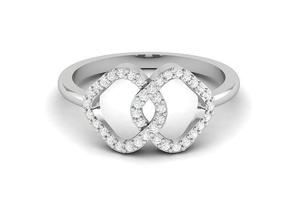fidanzamento nozze squillare 3dm stl obj fbx render dettagli 3dprinted design moda oro d'oro gioiello gioielleria stampa stampabile prototipazione anelli argento elegante fiore diamanti 3d print model - Mito3D