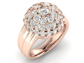 fidanzamento nozze squillare 3dm stl obj fbx render dettagli 3dprinted design moda oro d'oro gioiello gioielleria stampa stampabile stampa prototipazione anelli argento delicato diamanti cuscino 3d print model - Mito3D