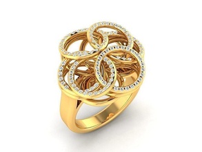 Fidanzamento nozze squillare 3dm stl obj fbx render dettagli gioielleria Stampa 3dprinted stampabile anelli design gioiello d'oro moda stampa oro prototipazione argento 3d print model - Mito3D