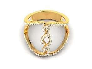 Fidanzamento nozze squillare 3dm stl obj fbx render dettagli 3dprinted design moda oro d'oro gioiello gioielleria Stampa stampabile stampa prototipazione anelli argento modelli 3d print model - Mito3D