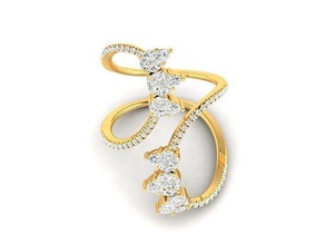 engagement hochzeit ring 3dm stl obj fbx einzelheiten schmuck wertvoll druckbar silber juwel frei signet modern ringe diamant sterling mode engagem 3d print model - Mito3D