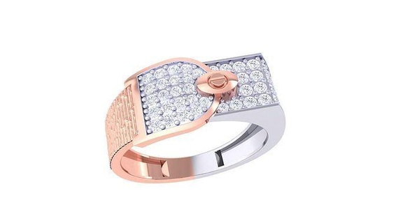 compromiso Boda anillo 3dm stl obj fbx renders detalles joyería joya platino solitario anillos oro Moda mujer diamante aniversario promesa enamorado 3d print model - Mito3D