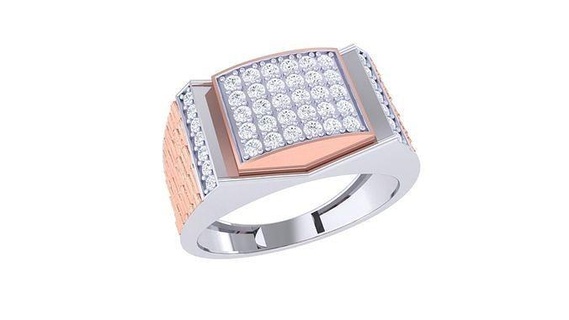 compromiso Boda anillo 3dm stl obj fbx renders detalles joyería joya platino solitario anillos oro Moda mujer diamante aniversario promesa enamorado 3d print model - Mito3D