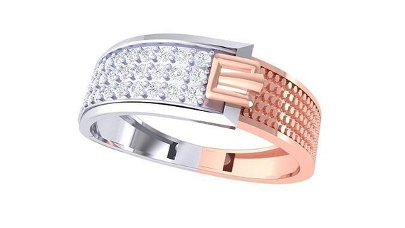Fidanzamento nozze squillare 3dm stl obj fbx esegue rendering dettagli gioielleria platino solitario anelli oro moda donne diamante anniversario promettere San Valentino 3d print model - Mito3D