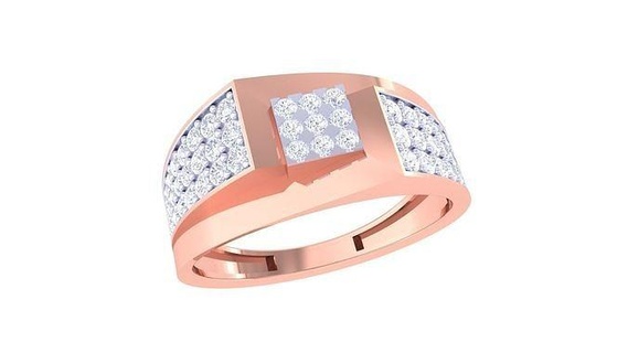 engagement wedding ring 3dm stl obj fbx renders details jewelry platinum solitaire rings diamond gold fashion women anniversary valentine 3d print model - Mito3D