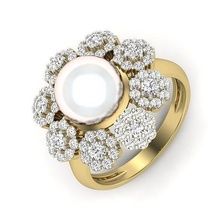 compromiso Boda anillo 3dm stl conjunto banda hombres 3d modelos pt3d anillos mujer matrimonio gótico plata imprimible diamante joyería joya oro 3d print model - Mito3D