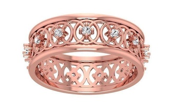 nişan düğün Solitaire yüzük gelin yüzüğü tek taş yazdırılabilir değerli yüzükler elmas altın moda takı kadın 3d print model - Mito3D
