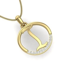 nişan KADIN kolye 3dm vermek düğün elmas gümüş yazdırılabilir sterlin beyaz parlak mücevher altın takı Solitaire narin sade 3d print model - Mito3D