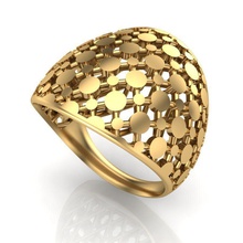 noivado anel 3d impressão modelo argolas joalheria ouro prata jóia imprimível jóias moda prototipagem luxo brilhando 3d print model - Mito3D