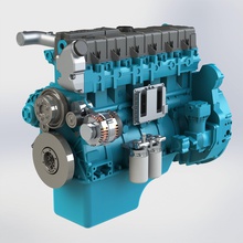 motor ymz 536 hobby-diy o etapa solidworks hobby diy a indústria automotiva 3d print model - Mito3D