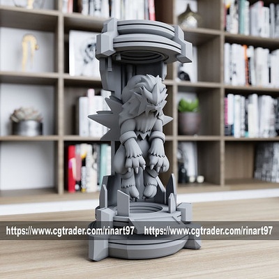 entei in laboratuar pokemon pikaçu oyunlar oyuncaklar 3d print model - Mito3D