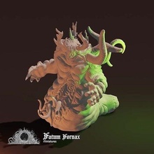 entropy beast - pre-supported 40k chaotic chaos decay demon daemon dungeons nurgle pre supported rpg dnd miniatures wargame tabletop warhammer monster dragons games toys board 3d print model - Mito3D