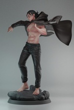 eren jeager hombre arte cuerpo 3d personaje modelado erenjeager ataque titan esculturas juegos juguetes 3d print model - Mito3D