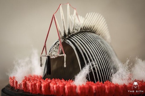 eren fundando titã estrondoso diorama stl Ataque ataque resina colosal arte esculturas 3d print model - Mito3D