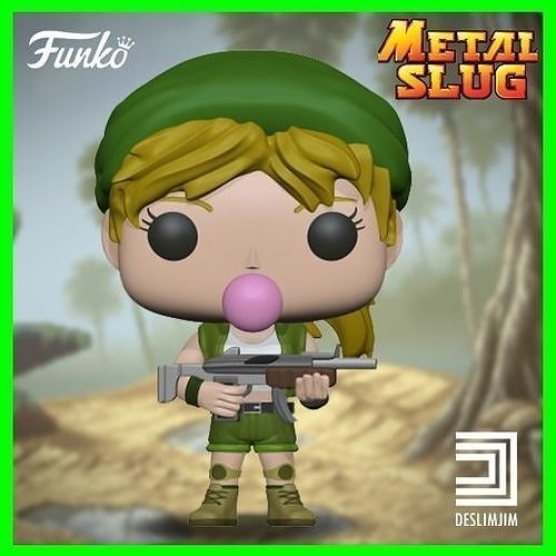 eri metal babosa snk funko popular neo geo arcada gracia pistola fuego juego tirador arma tarma hilo marco juegos juguetes 3D print model - Mito3D