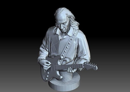 gratuit Koray 3d modèle Roche personnage tête artiste chanteur Roi célébrité célèbre turc musicien homme musique art figurines buste sculptures 3d print model - Mito3D