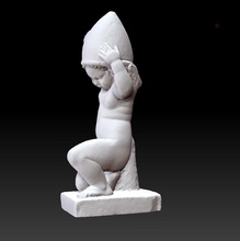 eros helmet statue god angele model figure art sculptures 3d print model - Mito3D