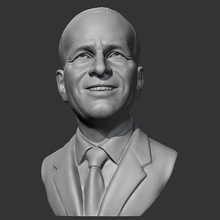 erwin désordre 3d impression modèle personnage humain tête portrait buste figure homme visage statue sculpture général allemand art sculptures 3d print model - Mito3D
