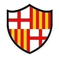 escudo Barcelona sc símbolo proteger diseño deporte futbol Arte señales logos 3d print model - Mito3D