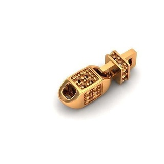 bağlantı para Cadena Zincir link esl0822005 altın takı gümüş yazdırılabilir mücevher kolyeler 3d print model - Mito3D